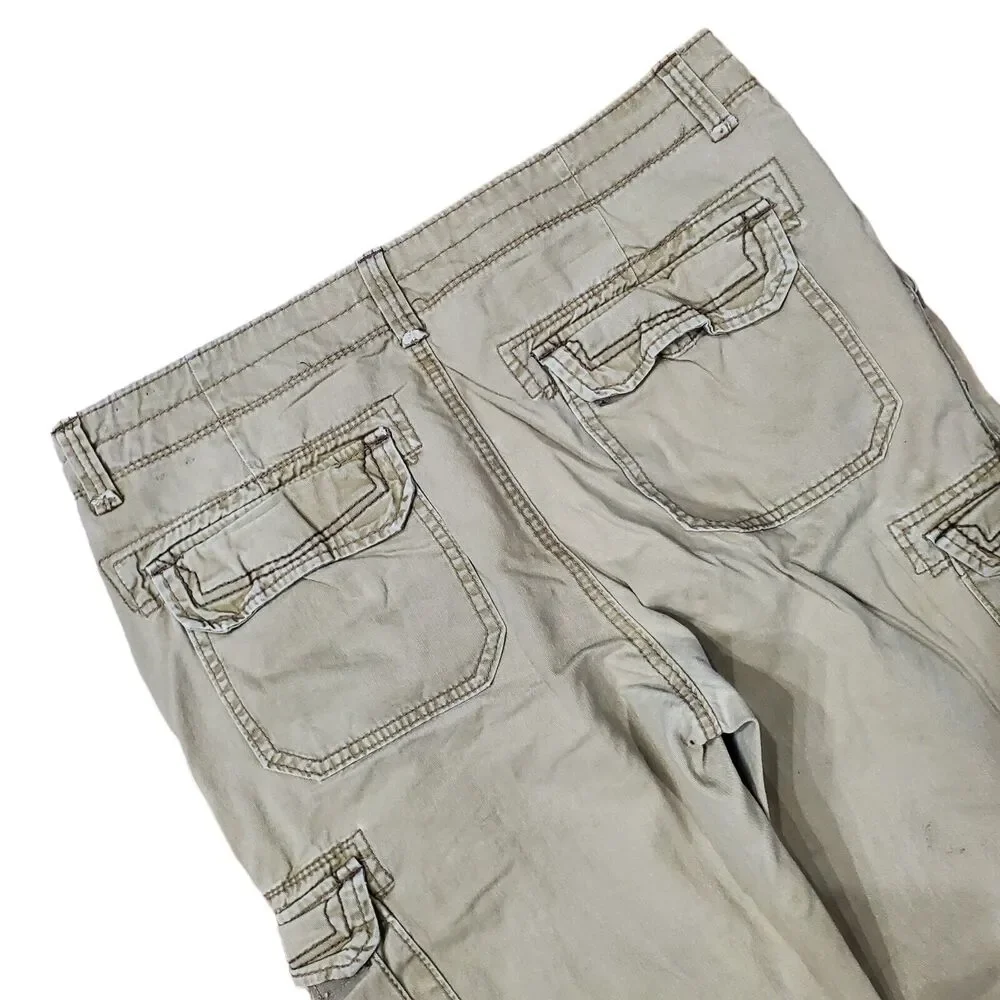 UNION BAY Pants Mens 38X34 Beige Cargo Hiking Outdoor Hunting Fishing Camping